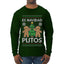 Es Navidad Putos, Ugly Christmas Sweater Unisex Mens Long Sleeve Shirt