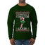 Official Candy Cane Licker, Ugly Christmas Sweater Unisex Unisex Mens Long Sleeve Shirt