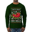 I Like To Jingle Her Bells, Ugly Christmas Sweater Unisex Mens Long Sleeve Shirt