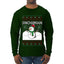 Snowman, Ugly Christmas Sweater Unisex Mens Long Sleeve Shirt