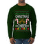 Christmas Cheer, Ugly Christmas Sweater Unisex Mens Long Sleeve Shirt
