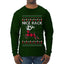 Nice Rack, Ugly Christmas Sweater Unisex Mens Long Sleeve Shirt