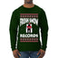 Fresh Snow Records Hip Hop Parody, Ugly Christmas Sweater Unisex Mens Long Sleeve Shirt
