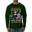 Die Hard Best Christmas Ever Hans Down Nakatomi, Ugly Christmas Sweater Unisex Mens Long Sleeve Shirt