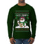 Ice Pimp, Ugly Christmas Sweater Unisex Mens Long Sleeve Shirt