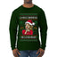 La Mas Chismosa De La Navidad, Ugly Christmas Sweater Unisex Mens Long Sleeve Shirt