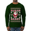 Sugar Daddy Santa, Ugly Christmas Sweater Unisex Mens Long Sleeve Shirt