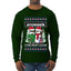Snowasis English Rock Band Parody, Ugly Christmas Sweater Unisex Mens Long Sleeve Shirt