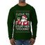 I Love To Stuff Her Stocking, Ugly Christmas Sweater Unisex Mens Long Sleeve Shirt