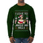 I Love To Jingle His Bells, Ugly Christmas Sweater Unisex Mens Long Sleeve Shirt