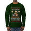 Tech Support I'm Here To Delete Your Cookies, Ugly Christmas Sweater Unisex Mens Long Sleeve Shirt