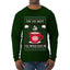 I'm So Hot You Should Blow Me Hot Cocoa, Ugly Christmas Sweater Unisex Mens Long Sleeve Shirt
