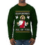 Disappointments All Of You Jesus, Ugly Christmas Sweater Unisex Mens Long Sleeve Shirt