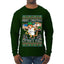 Litters Full Cat, Ugly Christmas Sweater Unisex Mens Long Sleeve Shirt