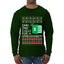 Ohh This Calls For A Spreadsheet Office, Ugly Christmas Sweater Unisex Mens Long Sleeve Shirt