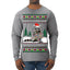 Does Someone Need a Hug? Cute Raccoon Ugly Christmas Sweater Mens Long Sleeve Shirt