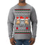 Better Not Pout, Cute Sad Santa Cats | Funny Ugly Christmas Sweater Mens Long Sleeve Shirt