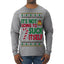 It's Not Going to Suck Itself Funny Candy Cane Ugly Christmas Sweater Mens Long Sleeve Shirt