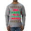 Die Hard is a Christmas Movie Classic, McClane Hans Nakatomi Plaza Xmas Party Holiday Movies Ugly Christmas Sweater Mens Long Sleeve Shirt