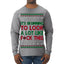 It's Beginning to Look a Lot Like F This Clean Funny Ugly Christmas Sweater Mens Long Sleeve Shirt