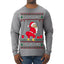Borracho Pero Buen Muchacho Drunk But a Good Boy Funny Ugly Christmas Sweater Mens Long Sleeve Shirt