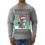 Tuki Tuki Tuki Funny Spanish Music Lyrics Ugly Christmas Sweater Mens Long Sleeve Shirt