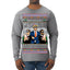 Doge F Around and Find Out Donald Trump Elon Vivek MAGA Ugly Christmas Sweater Mens Long Sleeve Shirt