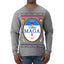 Ultra MAGA Superior Agenda Trump 2024 Funny Beer Logo Ugly Christmas Sweater Mens Long Sleeve Shirt