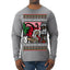 Merry Krampus Naughty Brats | Funny Ugly Christmas Sweater Mens Long Sleeve Shirt