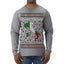 Buon Natale e Felice Anno Nuovo! Merry Christmas and Happy New Year Ugly Christmas Sweater Mens Long Sleeve Shirt
