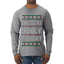 This Is As Jolly As I Get, Funny Humor, Ugly Christmas Sweater Mens Long Sleeve Shirt