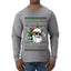 Rollin' Into The Holidays Christmas Sweater, Ugly Christmas Sweater Mens Long Sleeve Shirt
