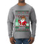 Merry Christmas Y'all Christmas Sweater, Ugly Christmas Sweater Mens Long Sleeve Shirt
