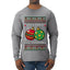 Big and Bobbing, Funny Ugly Christmas Sweater Unisex Mens Long Sleeve Shirt