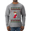 Hefty And Hung Christmas Sweater, Funny  Ugly Christmas Sweater  Mens Long Sleeve Shirt