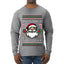 I Put The D In Holiday, Ugly Christmas Sweater Unisex Mens Long Sleeve Shirt