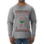 Official Candy Cane Licker, Ugly Christmas Sweater Unisex Unisex Mens Long Sleeve Shirt