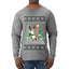 Pole Dancer, Ugly Christmas Sweater Unisex Mens Long Sleeve Shirt