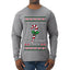 She Likes My Peppermint Stick, Ugly Christmas Sweater Unisex Mens Long Sleeve Shirt