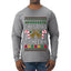 Christmas Cheer, Ugly Christmas Sweater Unisex Mens Long Sleeve Shirt