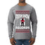 Fresh Snow Records Hip Hop Parody, Ugly Christmas Sweater Unisex Mens Long Sleeve Shirt