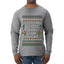 I'm Trying To Feel Merry And Bright, Ugly Christmas Sweater Unisex Mens Long Sleeve Shirt