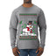 Frostitute, Ugly Christmas Sweater Unisex Mens Long Sleeve Shirt