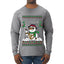 Ice Pimp, Ugly Christmas Sweater Unisex Mens Long Sleeve Shirt