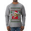La Mas Chismosa De La Navidad, Ugly Christmas Sweater Unisex Mens Long Sleeve Shirt