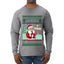 Ask Your Mom About My North Pole Naughty Santa, Ugly Christmas Sweater Unisex Mens Long Sleeve Shirt