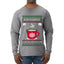 I'm So Hot You Should Blow Me Hot Cocoa, Ugly Christmas Sweater Unisex Mens Long Sleeve Shirt