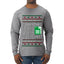 Oh... This Calls for A Spreadsheet, Ugly Christmas Sweater Unisex Mens Long Sleeve Shirt