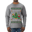 From The Windows To The Walls I'm About To Deck These Halls, Ugly Christmas Sweater Unisex Mens Long Sleeve Shirt