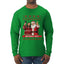 Birthday Boy Jesus, Ugly Christmas Sweater Unisex Mens Long Sleeve Shirt